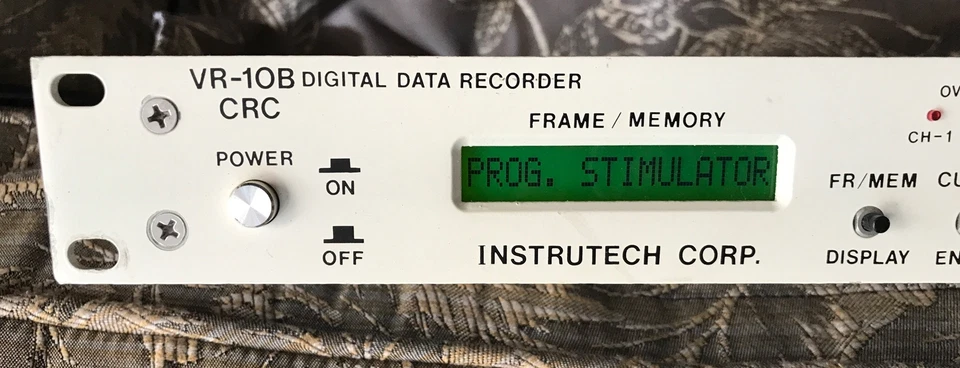 INSTRUTECH CORP VR-10B CRC DIGITAL DATA RECORDER-Made in USA,Works great - Image 3 of 4