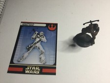 Chewbacca Rebel Hero Star Wars Miniature With Card