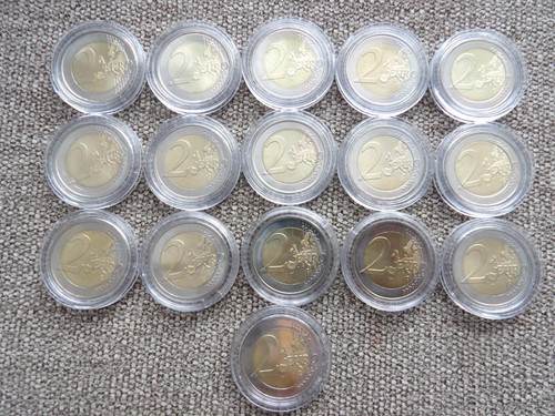 2 euro 2009 year- 16 coins "10 years of economic and monetary union (EMU)" - Picture 2 of 8