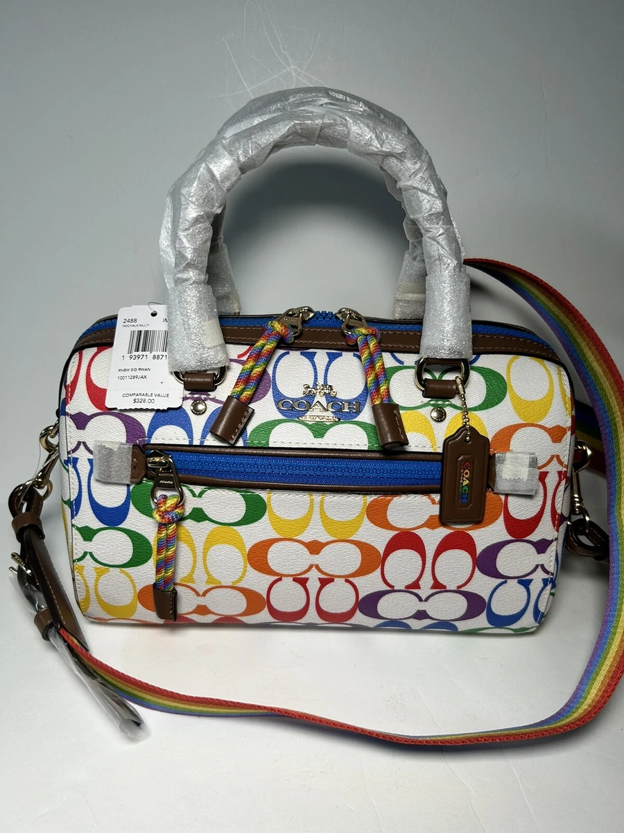 Coach rowan rainbow Clearance