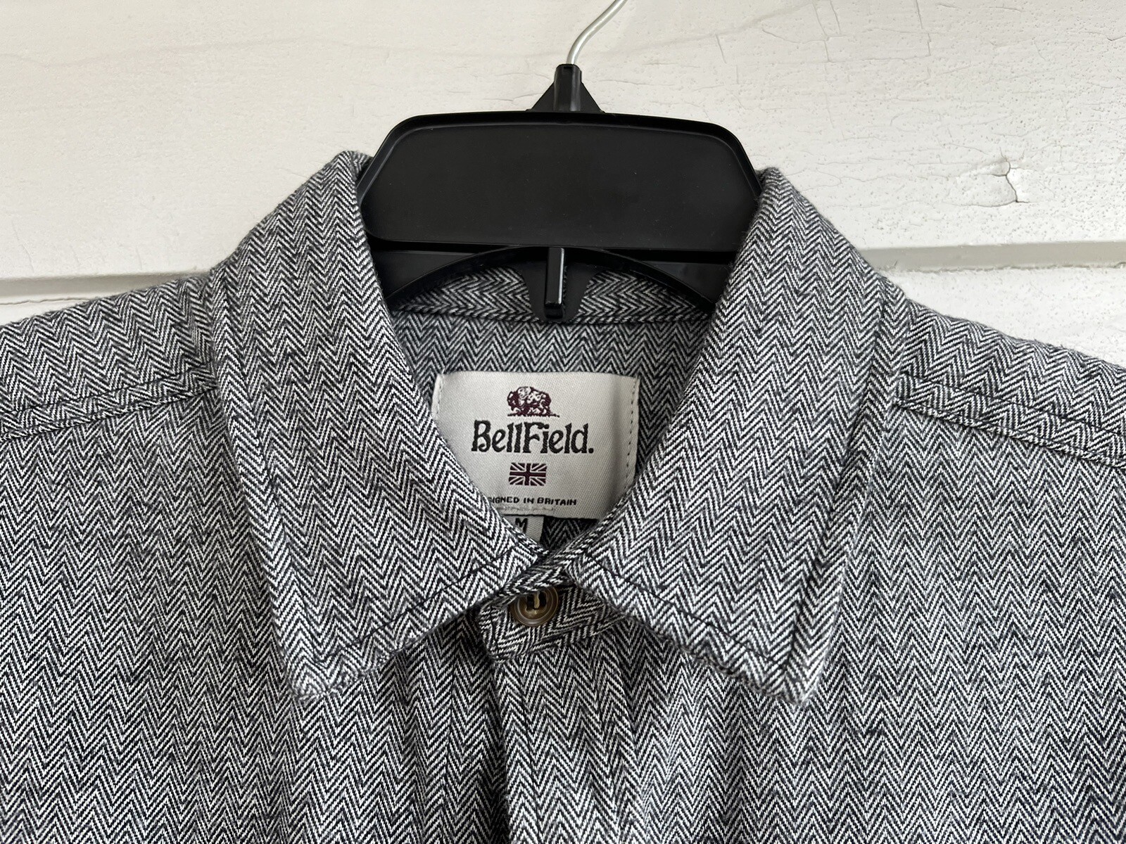 BellField Button Down Zig Zag Geometric Striped - image 6