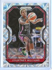 2021 WNBA Prizm Premium Box Set SILVER SCOPE #6 COURTNEY WILLIAMS SP #09/99