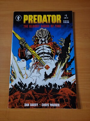 #ad Predator: The Bloody Sands of Time #1 NEAR MINT NM 1992 Dark Horse Comics $4.99