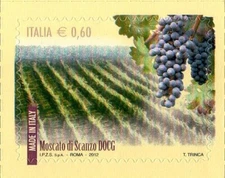 2012 Italy Republic I wines D.O.C.G. 1st Moscato MNH