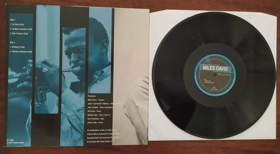 Miles Davis Kind of Blue · Lp · 2011, foto 3 di 3