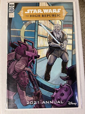 Star Wars The High Republic Adventures 2021 Annual Cover B Loo 1st Bell  Zettifar