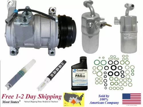 New A/C AC Compressor Kit For 2003-2006 Sierra / Silverado 2500HD