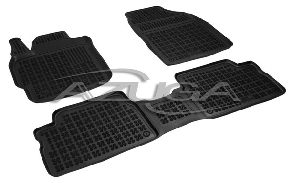 3D Gummi-FußMatten FüR Toyota Auris 2007-12/2012 Hohe Gummimatten Automatten-image