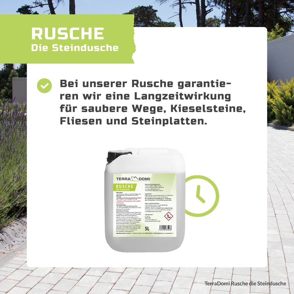 Rusche Die Steindusche 5 L Wegerein Konztrat 18 eBay.de