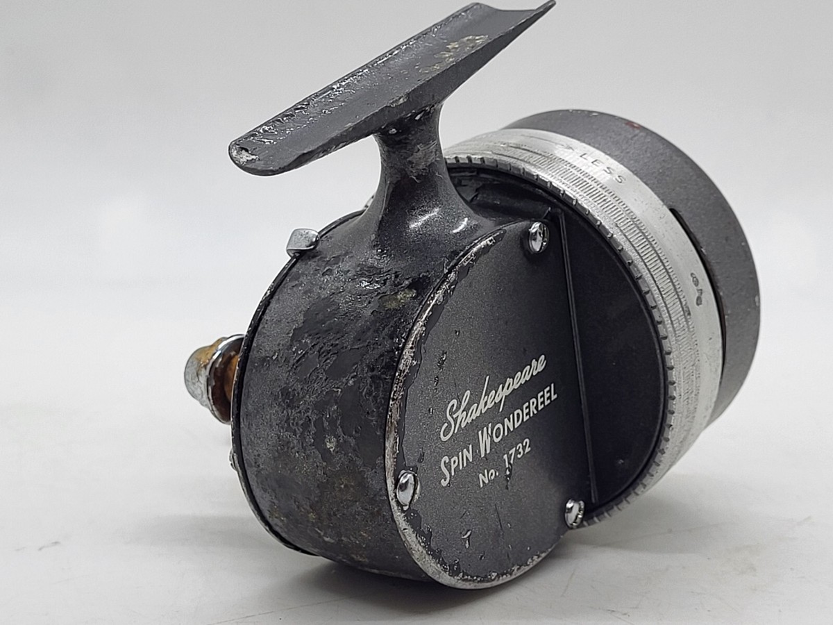 Rare Model) Shakespeare Spin Wondereel no. 1732 Under Rod Rare Model) Shakespeare Spin Wondereel no. 1732 Under Rod
