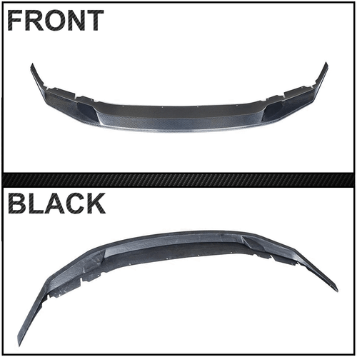Alerón delantero de carbono labio delantero divisor faldón delantero para BMW Serie 5 F90 M5 2018-19 - Imagen 11 de 12