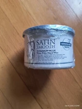 SATIN SMOOTH Titanium Blue Thin Film Hard Wax 14 oz Hair Removal Wax READ