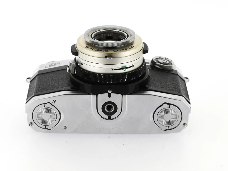 Zeiss Ikon: Contaflex Super (10.1271) + Carl Zeiss Tessar 50 mm 2.8 - Photo 3/4