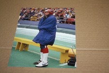 BUFFALO BILLS SCOTT NORWOOD #11 KICKER UNSIGNED 8X10 PHOTO SIDELINE