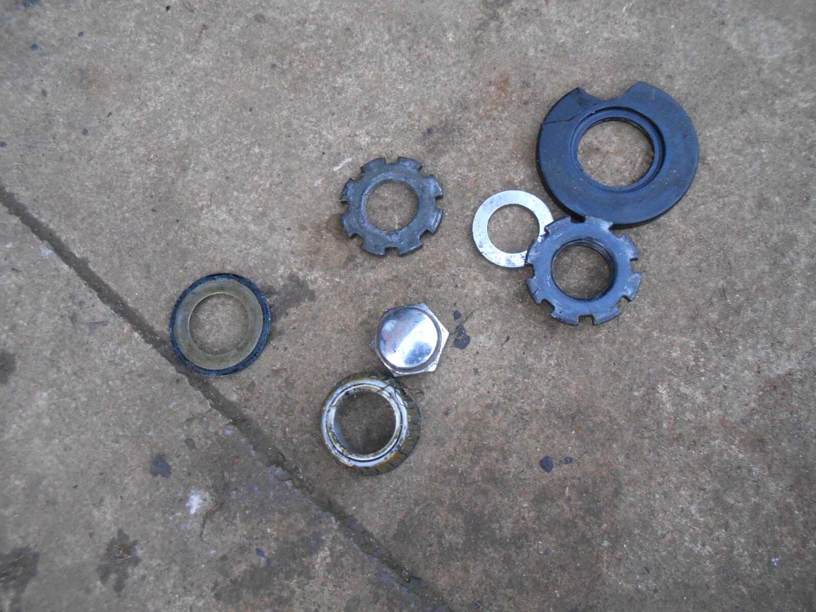 KAWASAKI ZX6R ZX6 F F1 F2 F3 19951997 YOKE CLAMPS AND NUT eBay