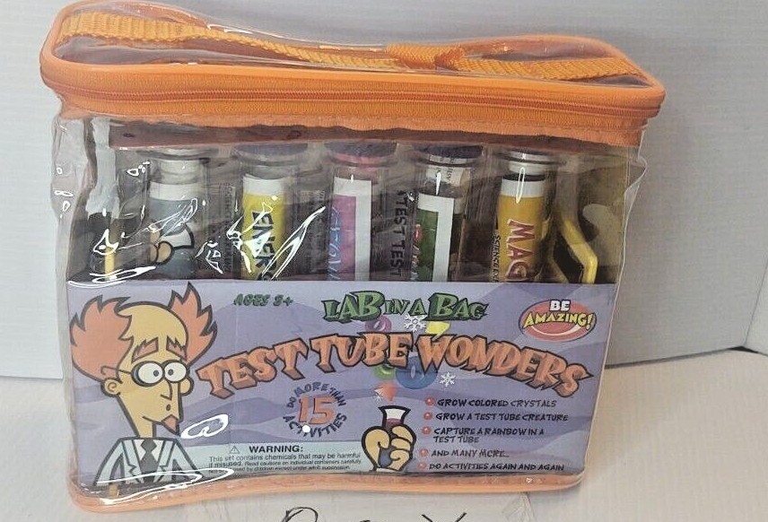 Lab In A Bag Test Tube Wonders by Be Amazing Toys & Steve Spangler