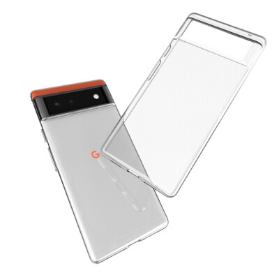 Hülle Silikon Tasche Slim Case Handyhülle Schutz Cover für Google Pixel 6