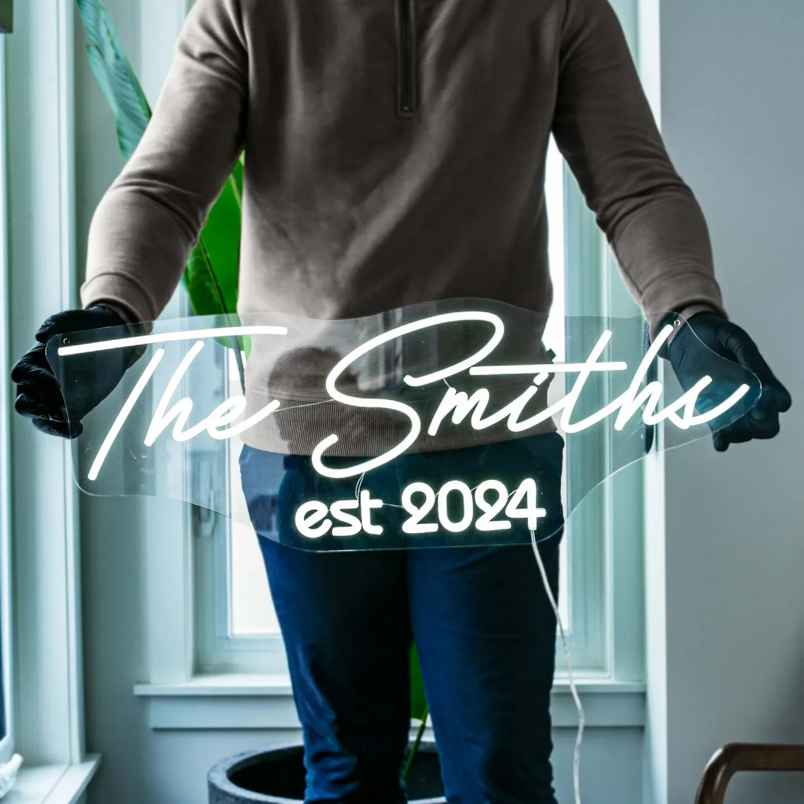 Custom Neon Sign Personalized LED Name Acrylic Logo Wall Light