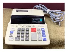 VTG SHARP EL-1192G 1O DIGIT GT FUNCTION ELECTRONIC PRINTING CALCULATOR WORKS