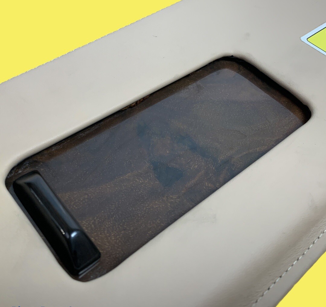 Left Driver Sun Visor Sunvisor Beige OEM 99-06 Bentley Arnage