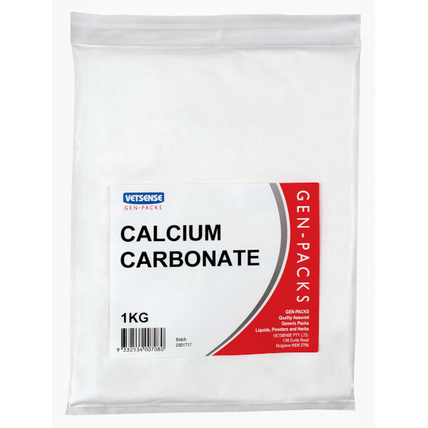 Gen Pack Calcium Carbonate Animal Feed Grade Powder 1kg for sale online eBay