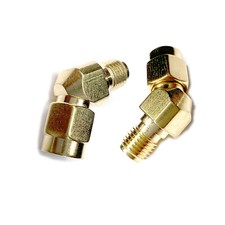 45-Grad-Winkel-HF-Adapter SMA-Stecker auf SMA-RP-SMA-RPSMA-Buchsen-Konverter