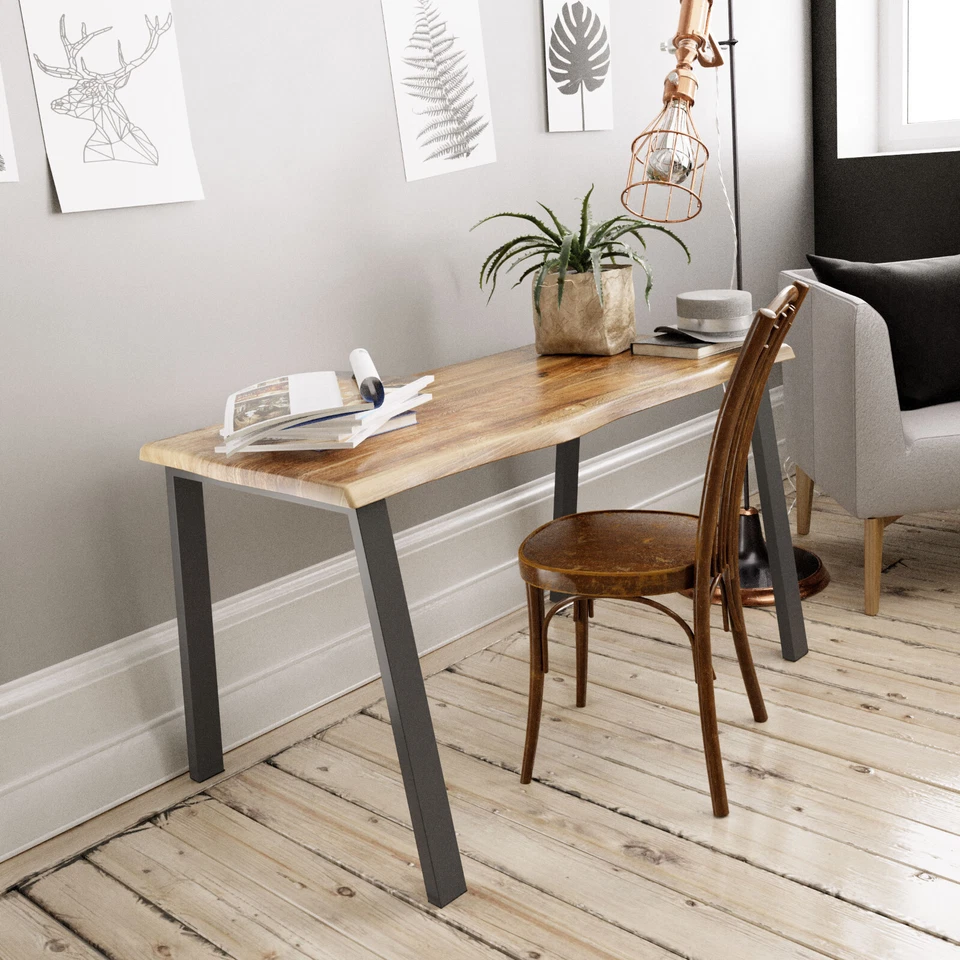 2 Tischkufen Metall I Tischbeine U-Form I Möbelfüße - Bild 3 von 4