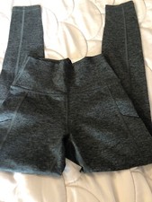 Aerie, Offline Womens Small Gray Athletic Leggings, 2 Pockets, Soft. 49.95