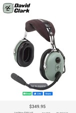 David Clark H10-13.4 Aviation Headset