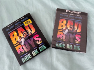 Bad Boys: Ride or Die (Ultra HD + Blu-Ray + Digital, 2024) with Slipcover