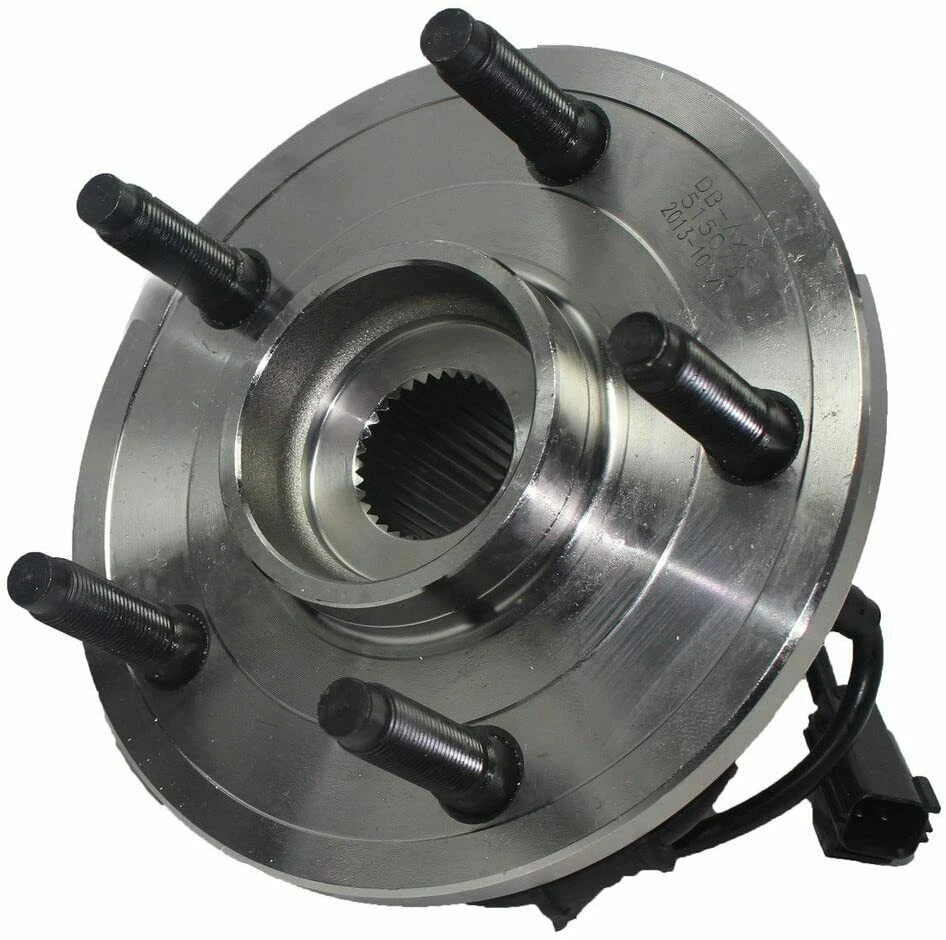 Cojinete de cubo de rueda delantera para Dodge Ram 1500 2002 2003-2005 con 5 tacos ABS 515073 Foto 3 de 4