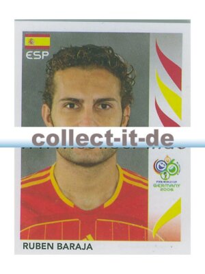 Panini WM 2006 Einzelsticker - 540 - Ruben Baraja [Spanien]