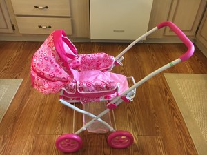 little girl baby doll stroller