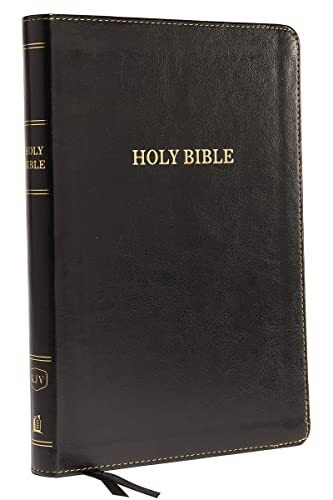 KJV Holy Bible Thinline Large Print Leathersoft Black Red Letter Comfort Print - Image 4