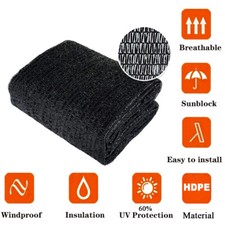 UV Sunblock Shade Fabric Sun Shade Cloth Privacy Screen for Garden Kennel Cover