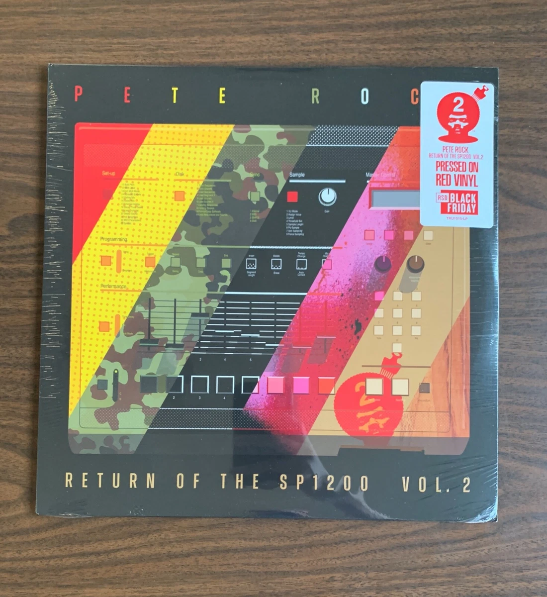 PETE ROCK RETURN OF THE SP1200 VOLUME 2 LP RED VINYL NEW SEALED