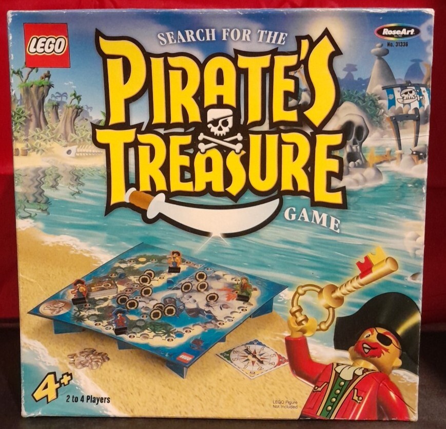 LEGO Search For The Pirates Treasure Board Game.