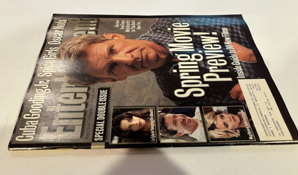 Entertainment Weekly 367/368 Feb 1997 Harrison Ford Spice Girls Cuba Gooding Jr. - Image 4 of 4