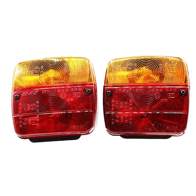 Kit Fanali Posteriori Per Rimorchio AUTOUTLET - 12V LED, 7 Poli, Cavo 7.5m, Montaggio Magnetico IP65 - Foto 10