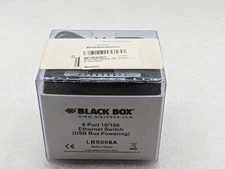NEW Black Box USB-Powered 10/100 8-Port Switch LBS008A Free S/H