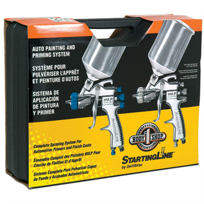  802343 DeVilbiss PAINT GUN KIT 2PC