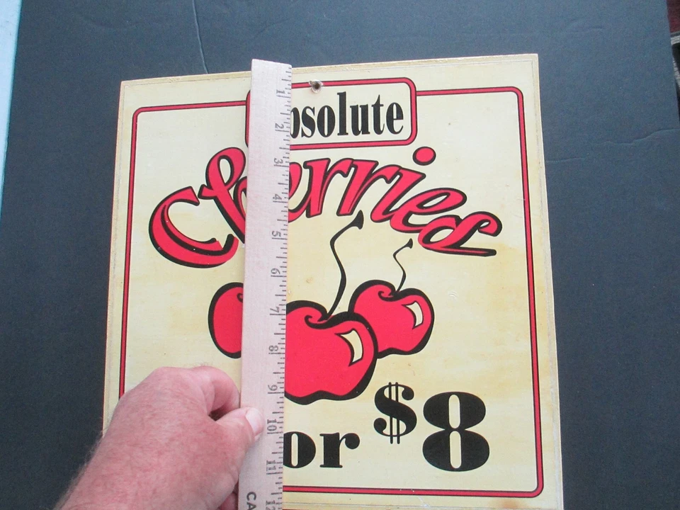 Placa de bar vintage PUT IN BAY decoração de parede café pub homem caverna cerejas absolutas C84 - Imagem 2 de 4