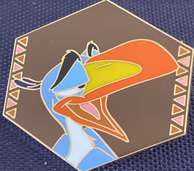Disney 2024 Lion King Mystery Laughing Face Hexagon Shaped ZAZU