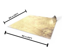 Dry-erase RPG mat 80x80cm with grid - battlemat for Dungeons and Dragons D D 