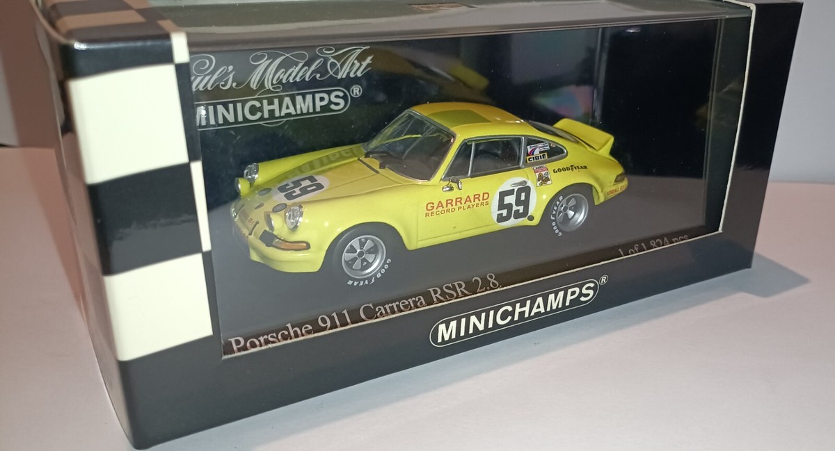 自動車 MINICHAMPS Porsche 911 Carrera RSR 2.8 Porsche 911 Carrera RSR 2.8 Mega rare set of 3 minichamps 1/43 | eBay