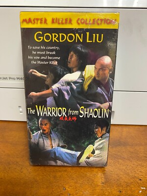 The Warrior from Shaolin-vhs Brand New