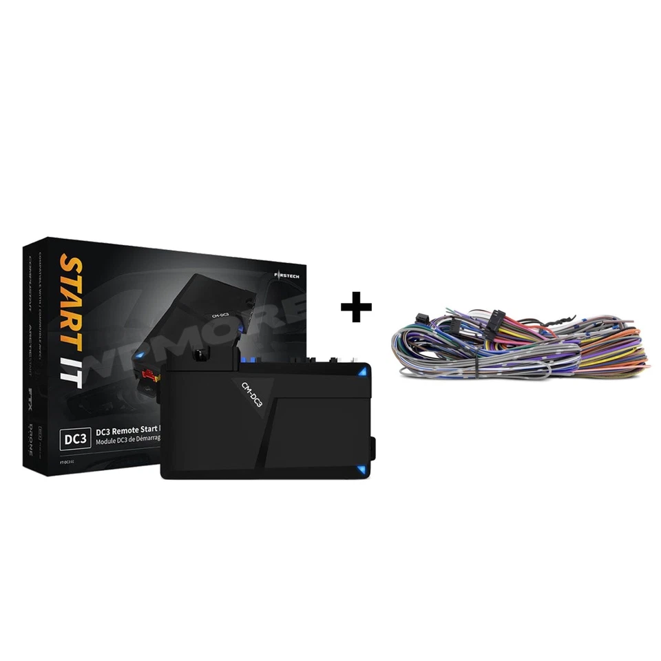 Firstech FT DC3 LC Remote Start IT + FT HRN DC3 LC Low Current Harnesses KIT - Image 2 of 4