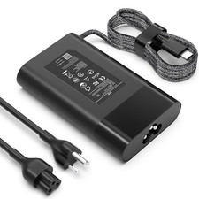 New Slim 65W USB C Laptop Charger Replacement for HP Black