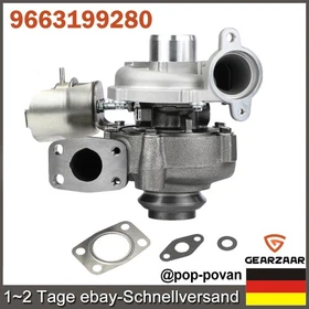 Turbolader 1.6 HDI TDCI 109 PS 80KW Für Ford Citroen Peugeot Volvo Mazda Mini