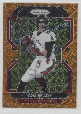 2021 Panini Prizm Lazer Prizm Tom Brady #294 1v2h